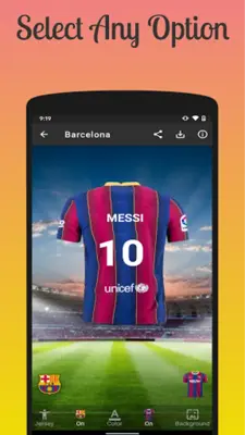 Football Jersey Maker android App screenshot 5