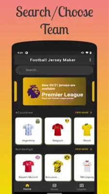 Football Jersey Maker android App screenshot 6